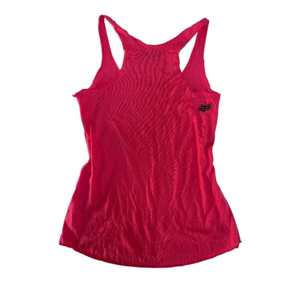 FOX GRUNGE SKULL GRAPHIC EMBELLISHED TANK TOP XSMALL-SMALL - Picture 4 of 4